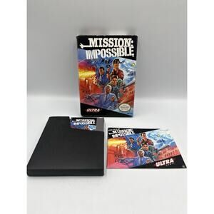 Mission: Impossible NES Nintendo CIB - Great Condition!
